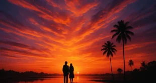 মনোমুগ্ধকর গোধূলি সন্ধ্যা নিয়ে ক্যাপশন